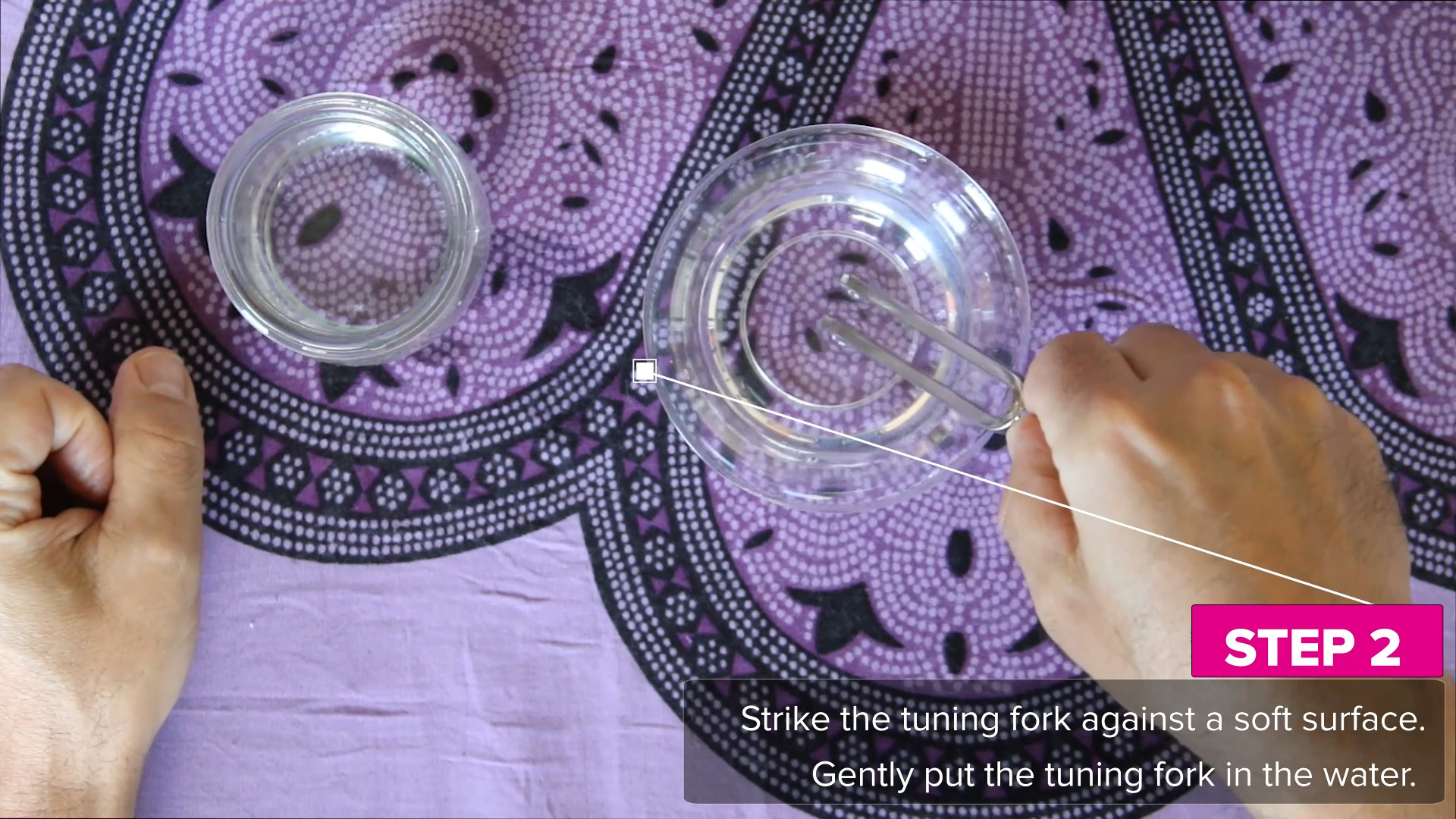 Tuning Fork and Water Activity TeachRock